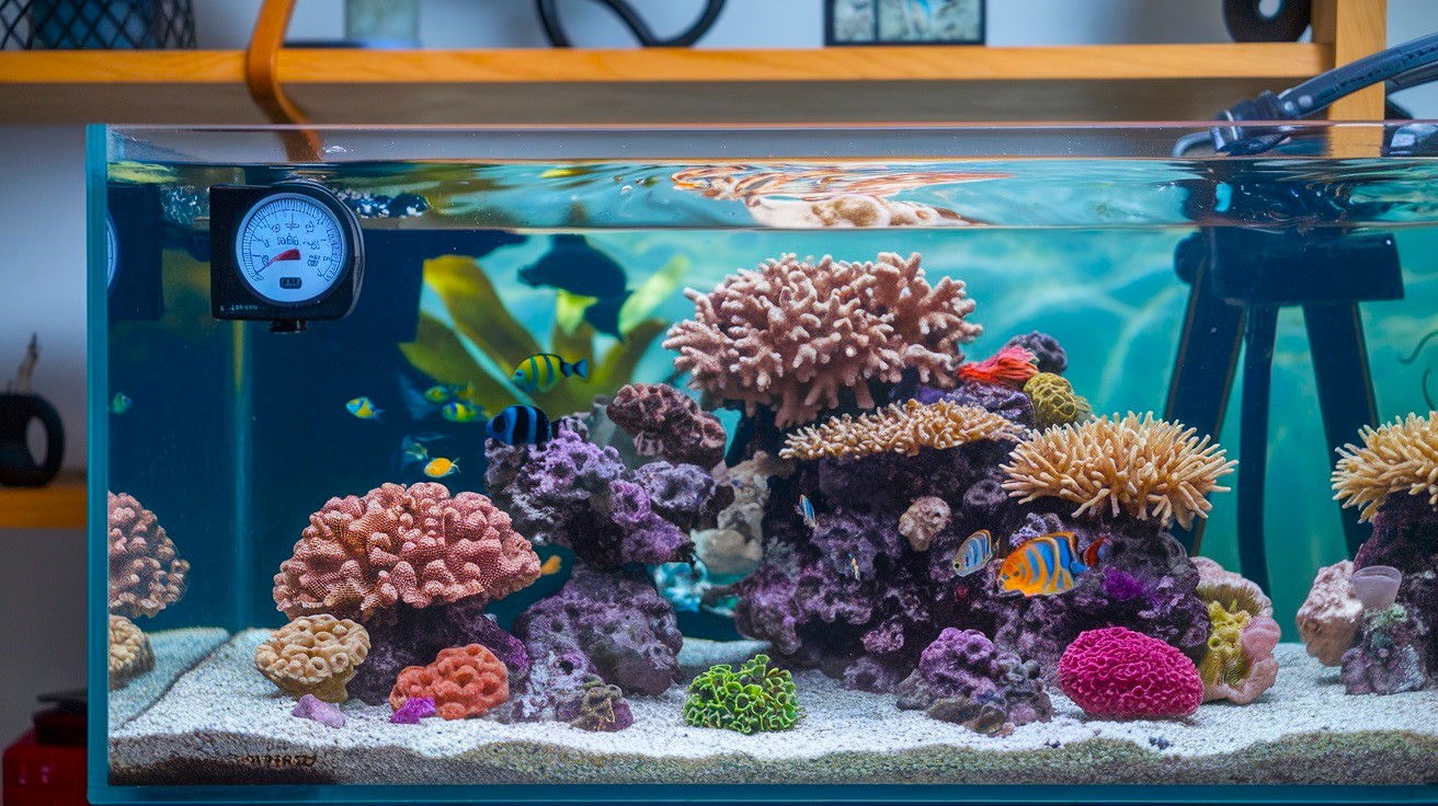 What is the best temperature for coral reefs