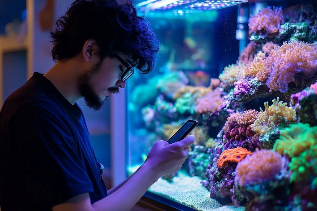 Best aquarium led dimming schedule for algae control
