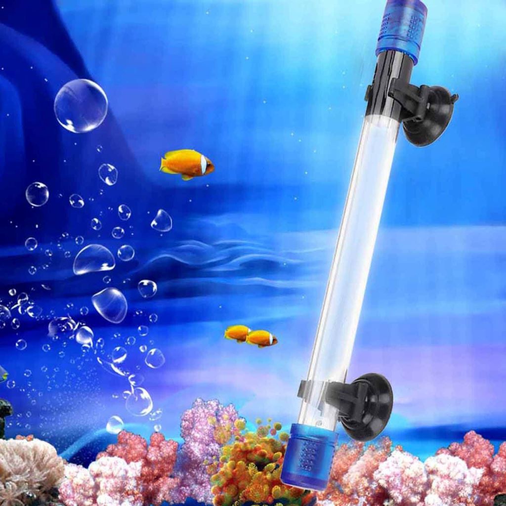 How to clean a fish tank light