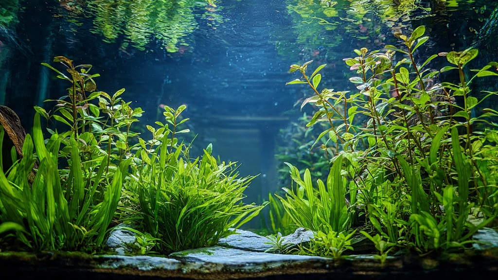 How do I prevent algae in low-flow arrangements